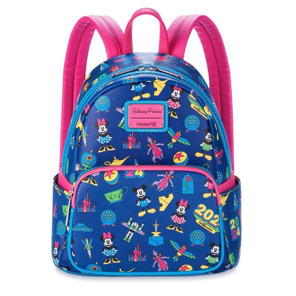 Disney‎ Vibrant Blue and Pink Kids Backpack